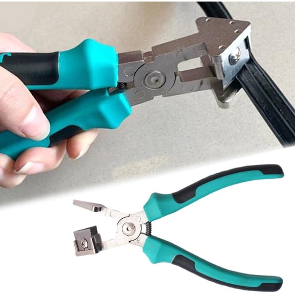 Tape Cutter V Shape Rubber Strip Scissors 90 Degree Tape Edge Angle Scissors Pliers Slicing Tool