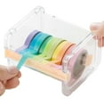 thumbnail image 1 of Tape Dispenser Cutter Roll Tape Holder Organizer Desktop DIY Sticker Roll Tape Cutter Dispenser Office Desk Accessory, 1 of 8