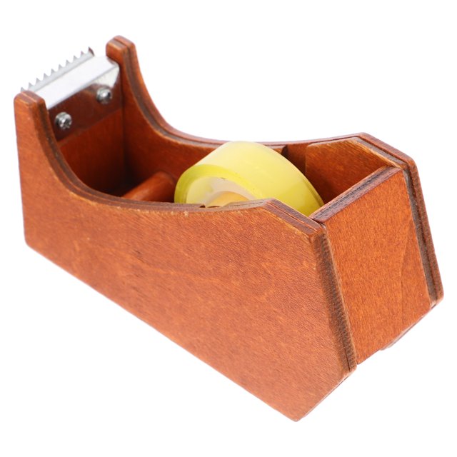 Tape Dispenser Painters Tape Dispenser Portable Tape Cutter Wooden Tape