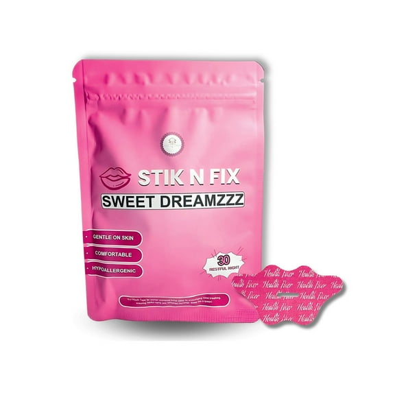 Tape For Mouth-30 Pink-Strips Lip-Tape-Patches for Lips,Over-night Moisture- 30 PCS