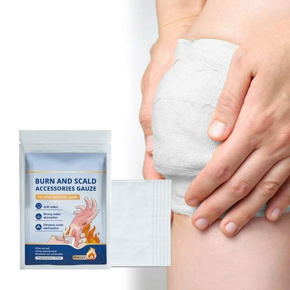 Durable Tape for Hemostatic Control - Bandages for Pack of 6 Hemostatic Bandages Designed for Emergency Use