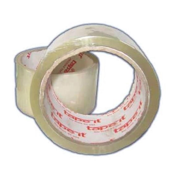 Tape It UC225C PE 2 in. 55 Yard Packing Tape, Clear - Pack of 36