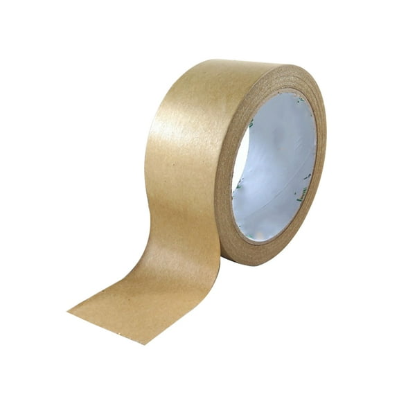 Tape Kraft Paper Packing Shipping Brown Water Sealing Reinforced Moving Gum Packaging Rolls Refill Duty Heavy Activated