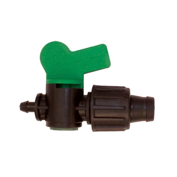 Tape Loc x 1/4" Barb with Shut Off 50 pk