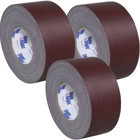 Tape Logic 11 Mil Gaffers Tape Brown 3" X 60 Yard Roll (3 Pack)