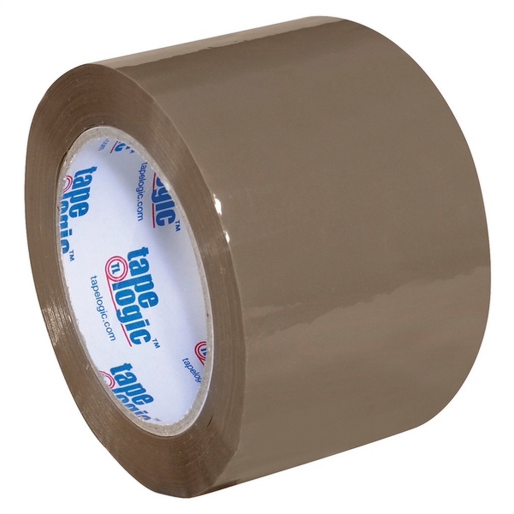 Tape Logic #170 Industrial Carton Sealing Tape Tan 3" x 110 Yard (6 Pack)