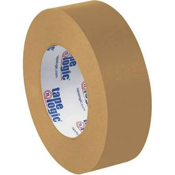 Tape Logic 2 in. x 60 yards Kraft No.5300 Flatback Tape, Brown - Pack of 6