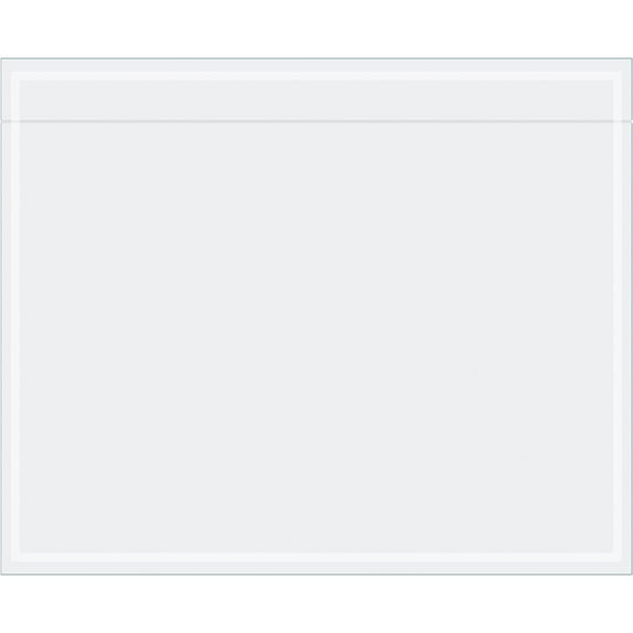 Tape Logic "Clear Face" Document Envelopes 5 1/2" x 4 1/2" Clear 1000/Case PL522