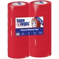 thumbnail image 1 of Tape Logic® Color Masking Tape, 3" Core, 2" x 180', Red, Case Of 12, 1 of 5