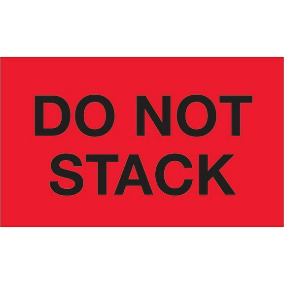 Tape Logic Label,Do Not Stack,3x5" DL1099