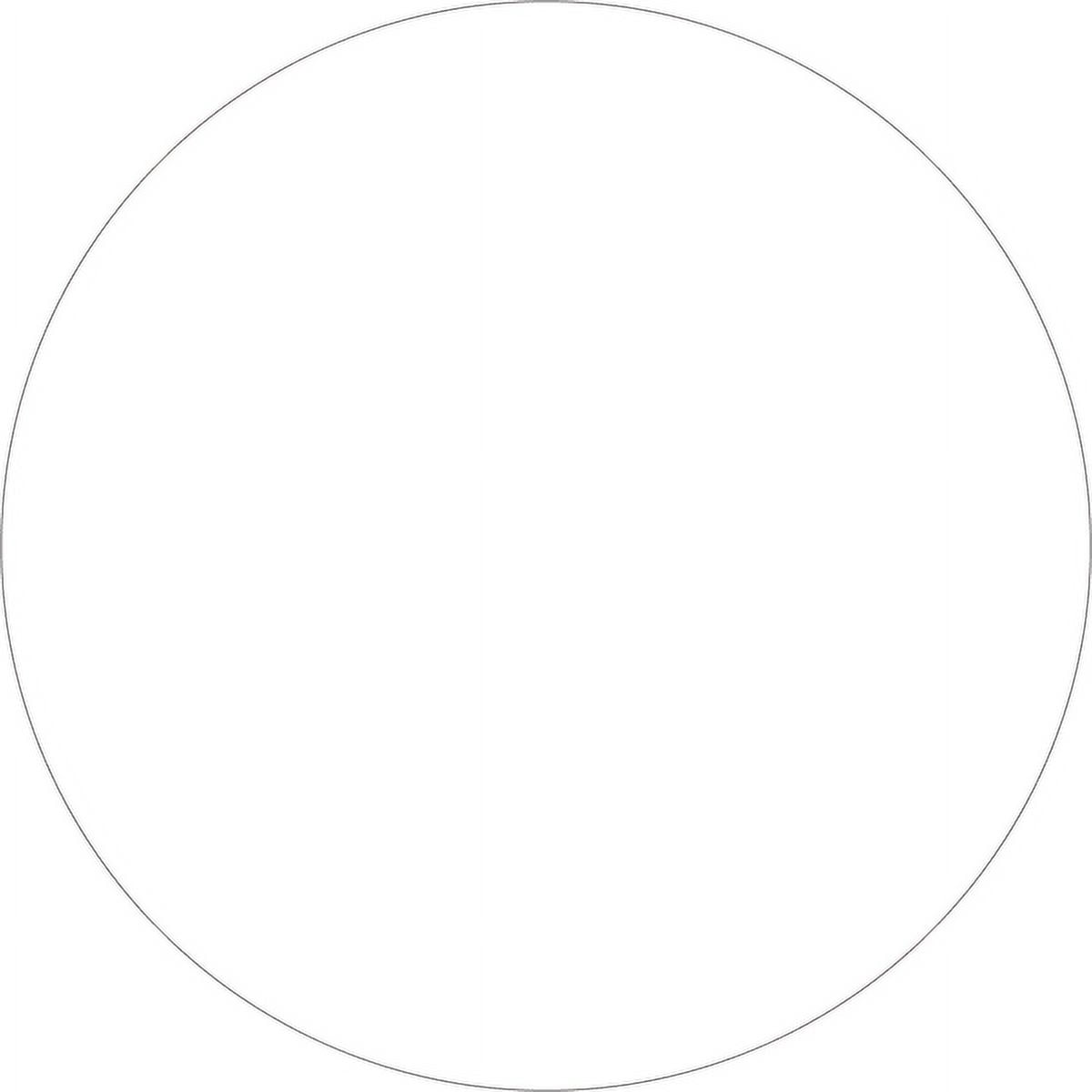 Tape Logic® Removable Inventory Labels, DL1388WH, Round, 3/4", White, Roll Of 500