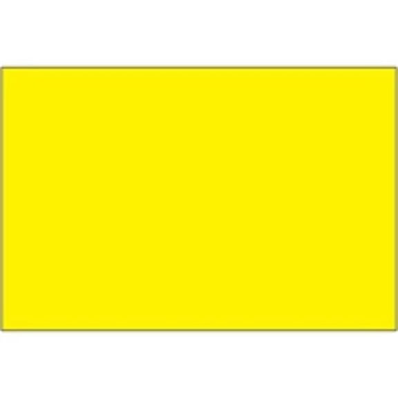 Tape Logic DL1590FY 2 x 3 in. Fluorescent Yellow Removable Rectangle Labels