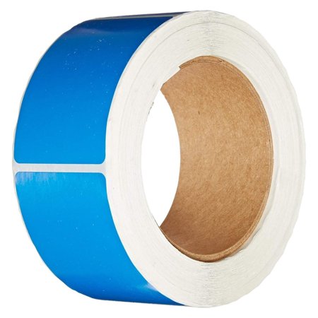 Tape Logic DL630C Inventory Rectangle Label, 3" Length x 2" Width, Light Blue (Roll of 500)