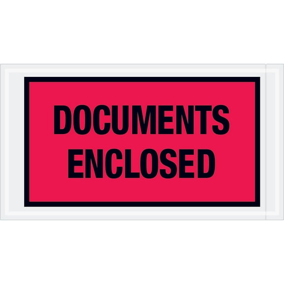 Tape Logic Doc Enclsd Envelope,5-1/2x10",Blk,PK1000 PL436