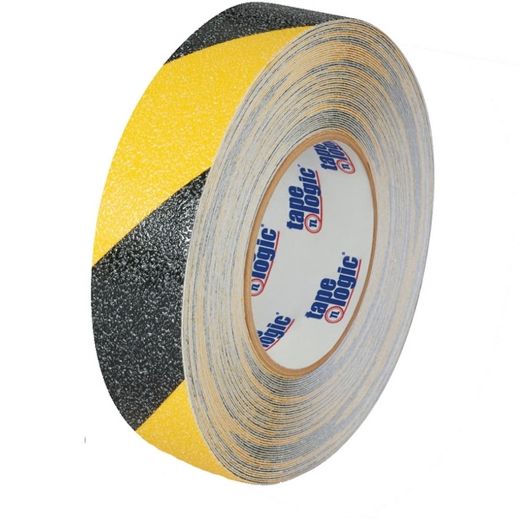 Tape Logic Heavy-Duty Anti-Slip Tape Black/Yellow 1" X 60 Ft Roll