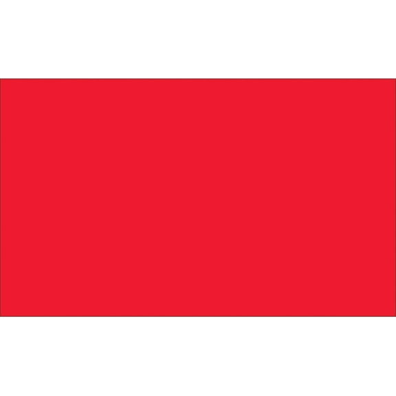 Tape Logic Inventory Rectangle Labels 2" x 3" Fluorescent Red 500/Roll DL630G