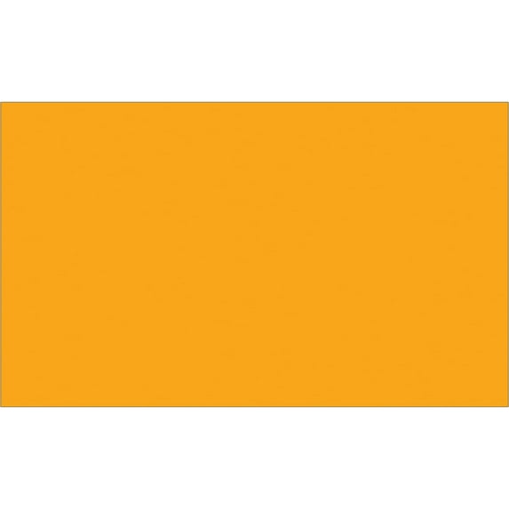 Tape Logic Inventory Rectangle Labels 3" x 5" Fluorescent Orange 500/Roll DL632H
