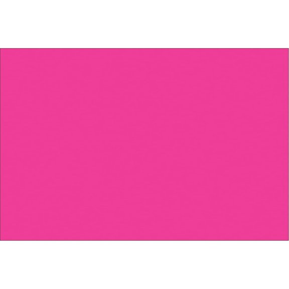 Tape Logic® Write™On Inventory Labels, DL639K, Rectangle, 5" x 7", Fluorescent Pink, Roll Of 500