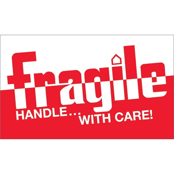 BOX Fragile Label