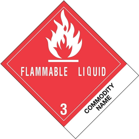 BOX Pre-Printed D.O.T Label