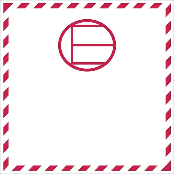 Tape Logic Label,Excepted Quantity,4 1/4x4 1/4" DL1396