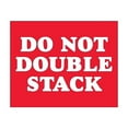 thumbnail image 1 of Tape Logic Labels "Do Not Double Stack" 8 x 10" Red/White 250/Roll (DL1626), 1 of 4