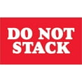 thumbnail image 1 of Tape Logic Labels, "Do Not Stack", 3" x 5", Red/White, 500/Roll, 1 of 2