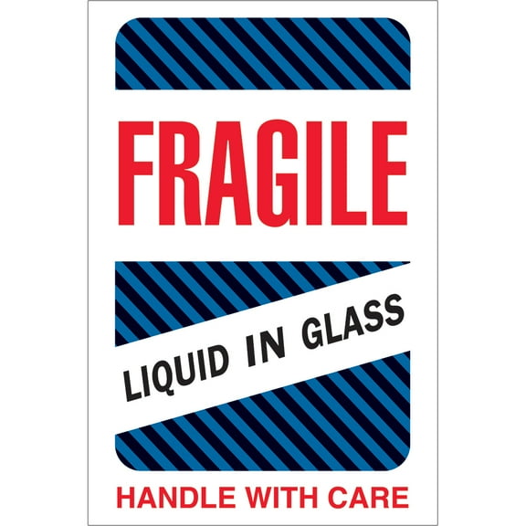 BOX Glass/Liquid Label