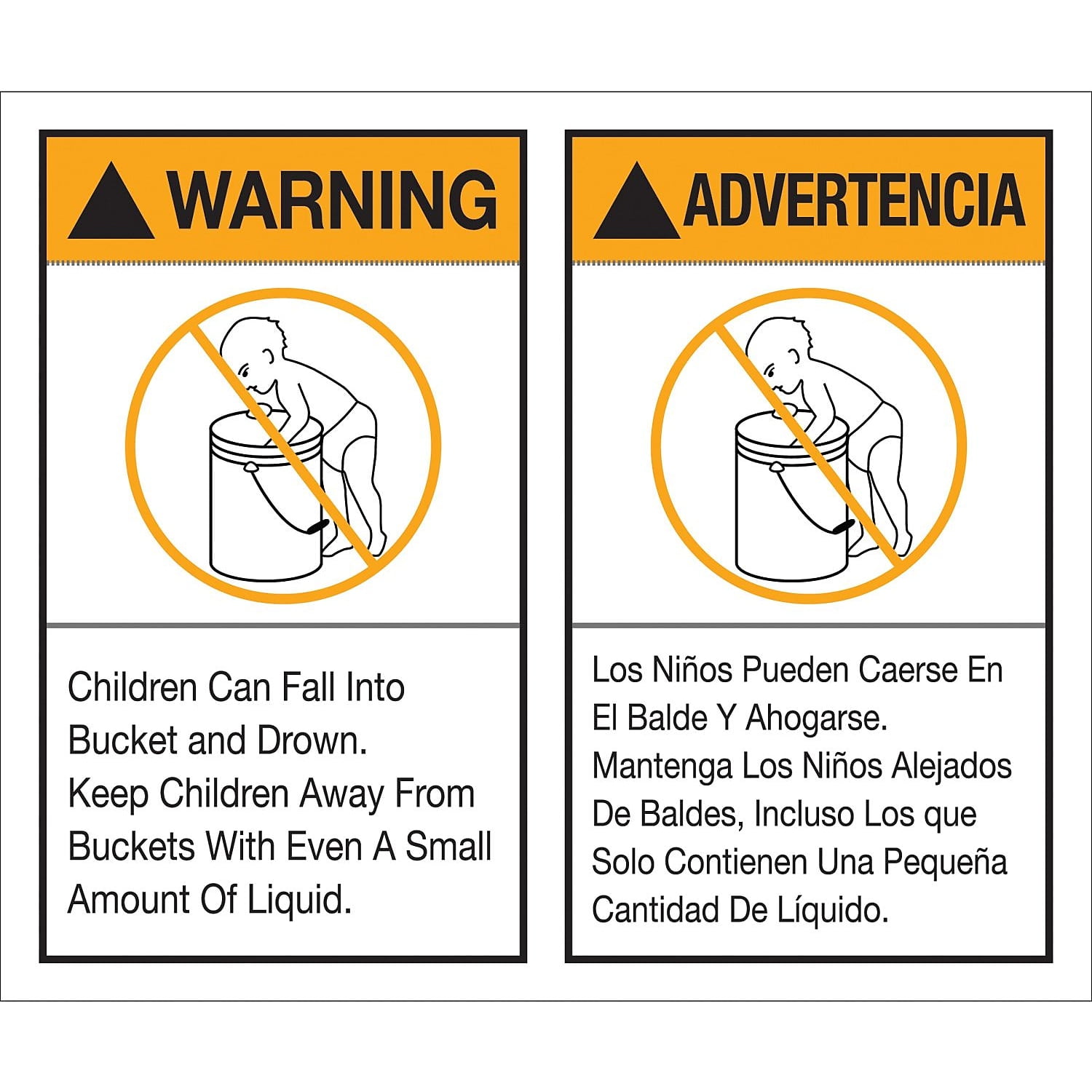 Tape Logic® Preprinted Shipping Labels, DL1284, Warning Advertencia ...