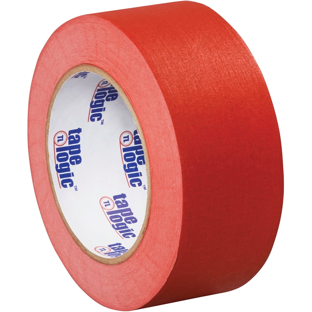 Tape Logic Masking Tape 4.9 Mil 2" x 60 yds. Red 24/Case T937003R