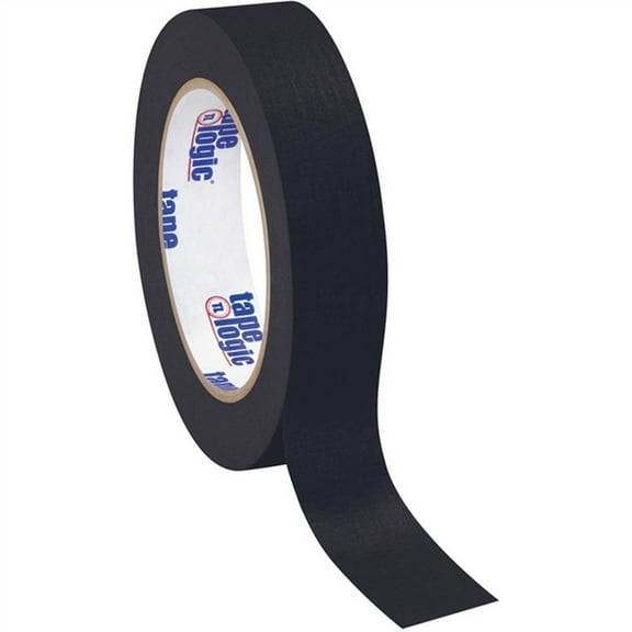 Tape Logic Masking Tape Black 1" x 60 Yard Roll (12 Roll/Case)