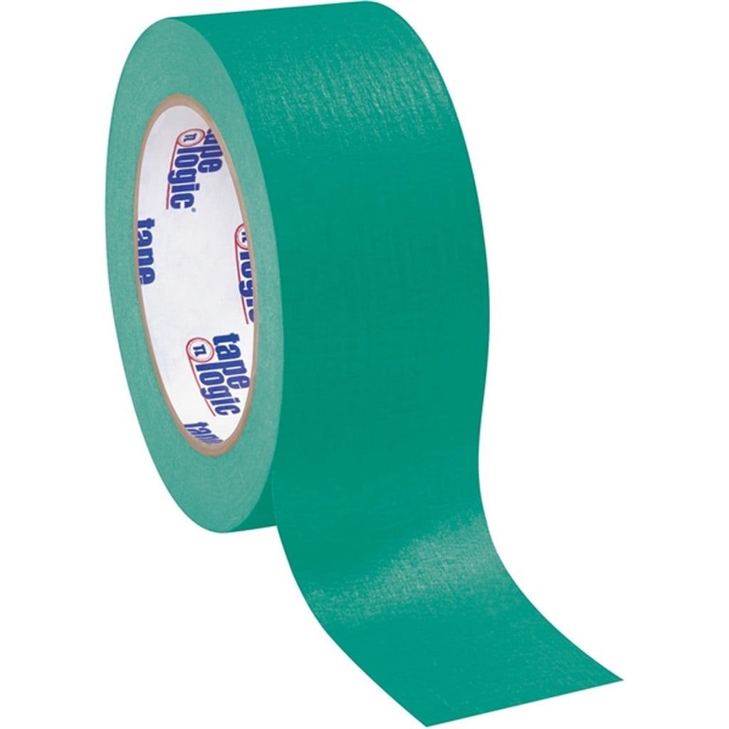 Tape Logic Masking Tape Dark Green 2" x 60 Yard Roll (24 Roll/Case)