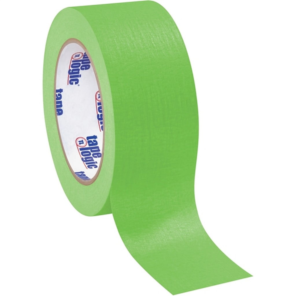 Tape Logic Masking Tape Light Green 2" x 60 Yard Roll (24 Roll/Case)