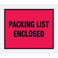 thumbnail image 1 of Tape Logic "Packing List Enclosed" Envelopes 10" x 12" Red 500/Case PL430, 1 of 1