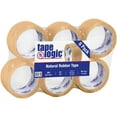 thumbnail image 1 of Tape Logic T901536PK 2 in. x 55 yards Clear No.53 PVC Natural Rubber Tape - Pack of 6, 1 of 5