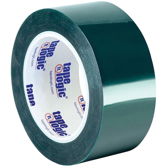 Tape Logic PET Tape 2" x 72 yds. Green 2/Case T9674002PK