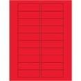 thumbnail image 1 of Tape Logic Rectangle Laser Labels 3" x 1" Fluorescent Red 2000/Case LL174RD, 1 of 1