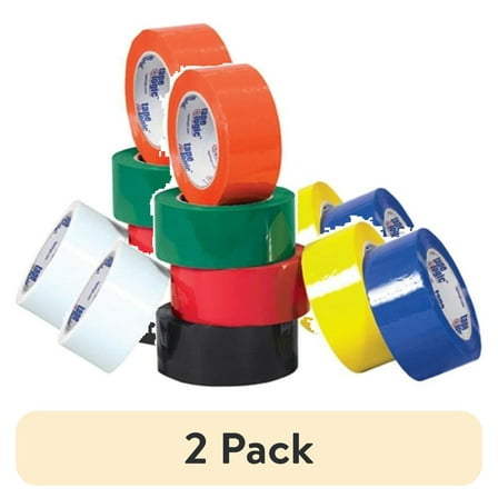 Tape Logic® Carton-Sealing Tape, 3" Core, 2" x 110 Yd, Green, Pack Of 18
