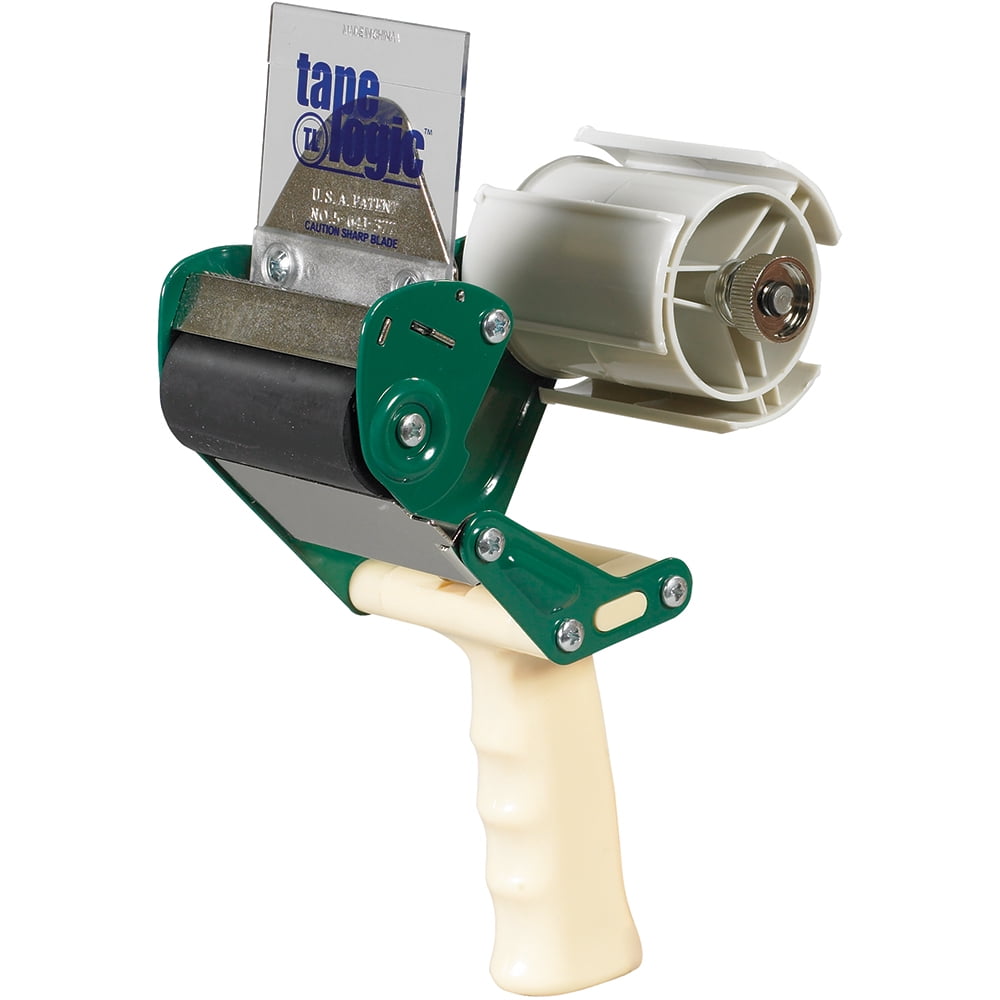 SI PRODUCTS Tape Logic Seal Safe Carton Sealing Tape Dispenser 3" Green/White 1/Each TDSS3