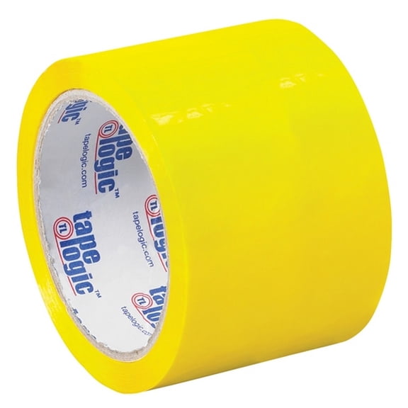 Tape Logic Yellow Carton Sealing Tape 3" X 55 Yard (24 Roll/Case)