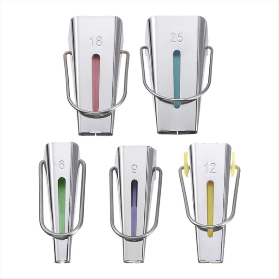 Tape Maker Kit 6mm 12mm 18mm 25mm 9mm Single and Double Fold Fabric Bias Binding Maker Sew Tool for Fabric Patchwork