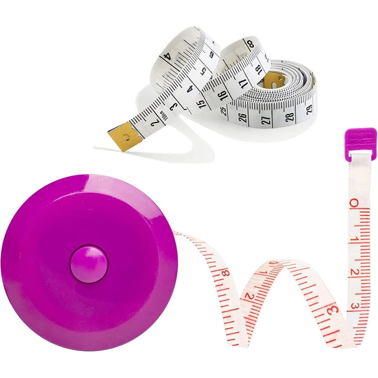 Retractable Soft TAPE Measure 1.5m 60 inch Sewing Tailor Body