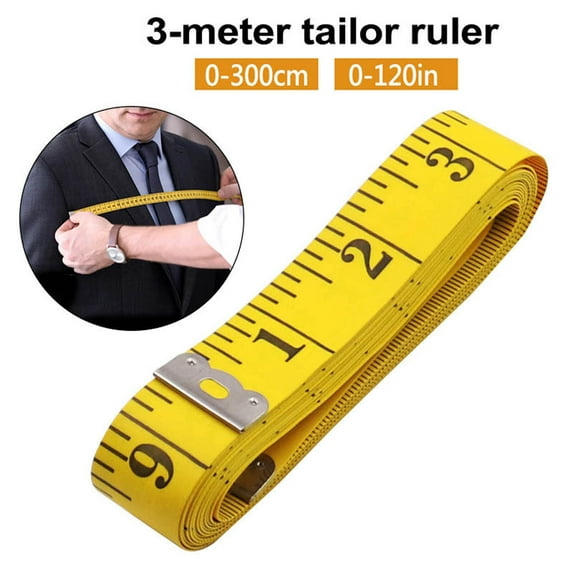 Tape Measure Body Measuring Tape New Arrivals 120 Inch Fabric Body Tape Measure Double Sided Soft Seamstress Measuring Tape Sewing Tape Measure Flexible Ruler Tailor Measuring Tape