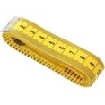 thumbnail image 1 of Tape Measure Durable Soft 3 Meter 300 cm Sewing Tailor Tape Body Measuring Measure Ruler Dressmaking Clothing Tailoring Ruler Sewing Ruler Ruler (Color : Yellow), 1 of 4