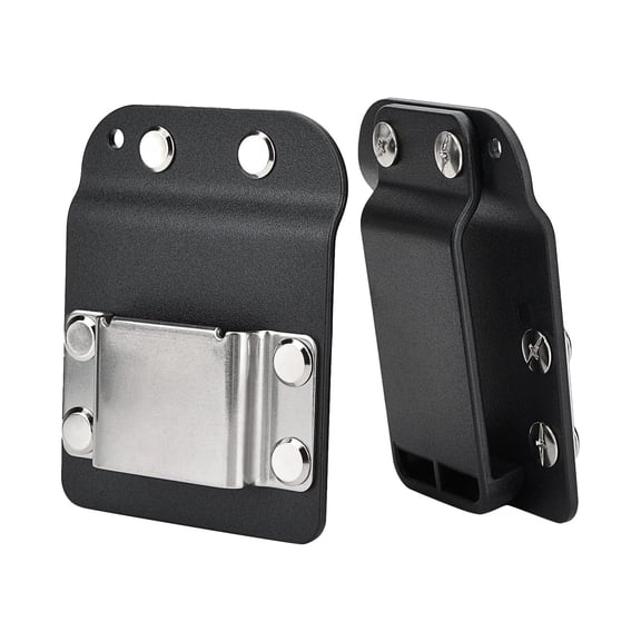 Universal Tape Measure Holder and Holster Secure Tool Belt Accessory for Construction Work
