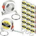 thumbnail image 1 of Functional Retractable Measuring Tape Keychains with Slide Lock, B, 1 of 4
