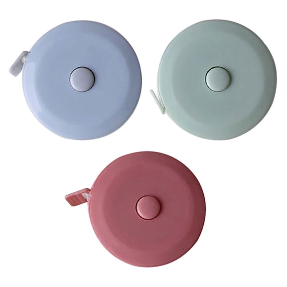 STRANDCHIC Soft Sewing Tape Measure Multipurpose 3pcs ABS