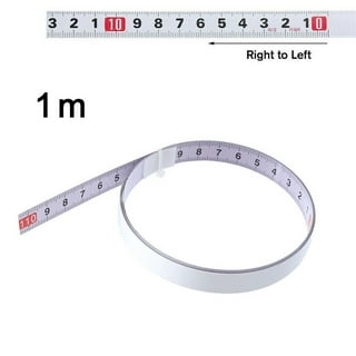 Self-Adhesive Measuring Tape, Double Scale Stick on Workbench Ruler, Sticky  Tape Measure for Work Bench, Saw Table, Drafting Table, 36