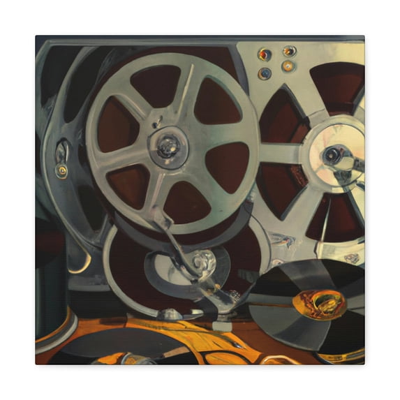 Tape Memory Machine - Canvas