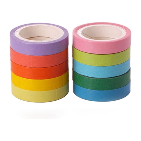 Tape Painter Tapes Set for Arts Crafts and Sewing – Decorative Masking Tape for Projects Easy Clean Removal Versatile Tape 40 Roll Pack